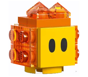 LEGO Lava Bulle avec Scanner Code avec Azure Moyen Lines Minifigurine