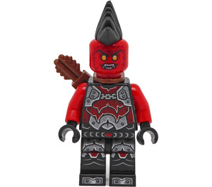 LEGO Lava Warrior minifiguur