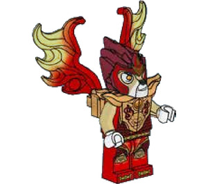 LEGO Laval - Armor Breastplate, Flame Wings Minifigure