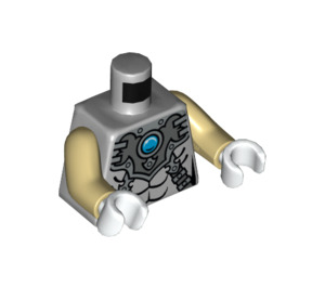 LEGO Laval - Heavy Armadura Minifigura Torso (973 / 76382)