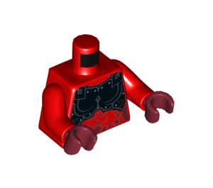 LEGO Lavaria - Cape Minifig Torso (973 / 76382)