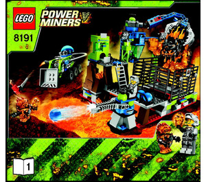 LEGO Lavatraz 8191 Instructions