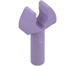 LEGO Lavanda Barra 1 con Clip (con spazio nella clip) (41005 / 48729)