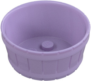 LEGO Lavender Barrel 4.5 x 4.5 with Axle Hole (64951)