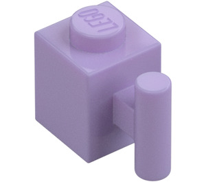 LEGO Levandulová Kostka 1 x 1 s Rukojeť (2921 / 28917)