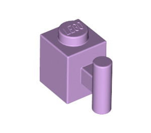 LEGO Lavendel Backstein 1 x 1 mit Griff (2921 / 28917)