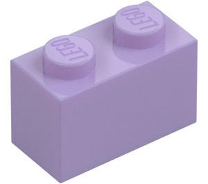 LEGO Lavender Brick 1 x 2 with Bottom Tube (3004 / 93792)