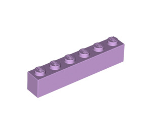 LEGO Lavande Brique 1 x 6 (3009)