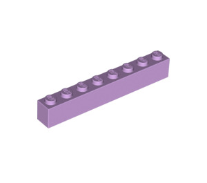 LEGO Lavendel Backstein 1 x 8 (3008)