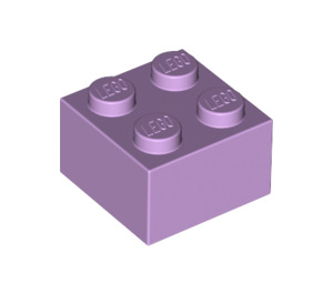 LEGO Lavande Brique 2 x 2 (3003 / 6223)