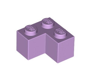 LEGO Lavendel Steen 2 x 2 Hoek (2357)