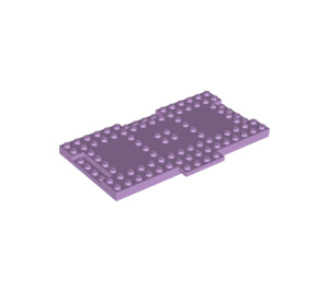 LEGO Lavender Brick 8 x 16 with 1 x 4 Sections for Inter-locking (18922)
