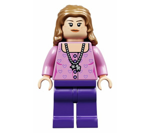 LEGO Lavender Brown with Bright Pink Top Minifigure