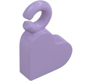 LEGO Lavendel Charm - Hjerte (77814)