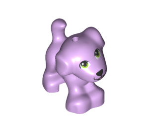 LEGO Lavender Dog with Green Eyes (66356 / 66686)