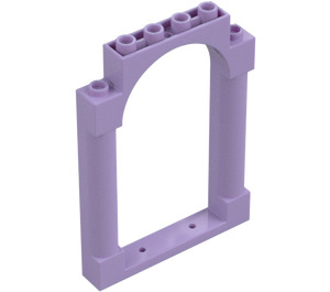 LEGO Lavender Door Frame 1 x 6 x 7 with Arch (40066)