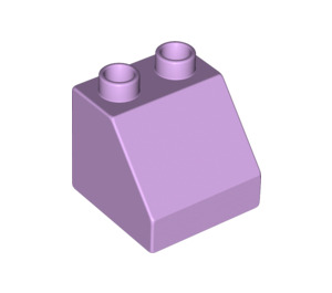 LEGO Lavendel Duplo Steigung 2 x 2 x 1.5 (45°) (6474 / 67199)