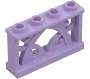 LEGO Lavendel Gjerde 1 x 4 x 2 (19121)