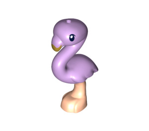 LEGO Lavender Flamingo with Flesh Legs and Gold Beak (67918 / 67919)