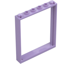 LEGO Lavender Frame 1 x 6 x 6 (42205)