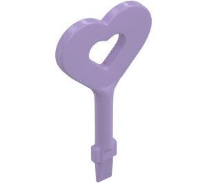 LEGO Lavender Key with 3.2 Shaft (69871)