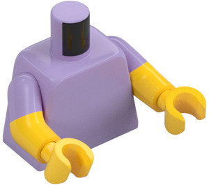 LEGO Lavender Milhouse Van Houten Minifig Torso (973 / 16360)