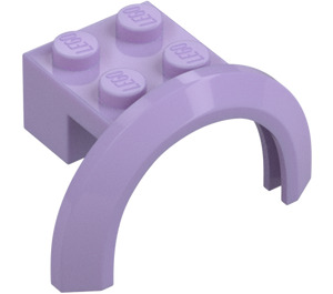 LEGO Lavender Mudguard Brick 2 x 2 with Wheel Arch  (50745)