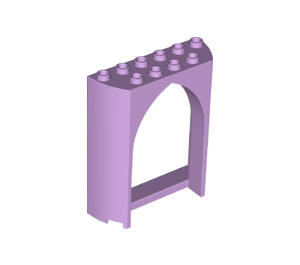 LEGO Lavender Panel 2 x 6 x 6.5 with Arch (35565)
