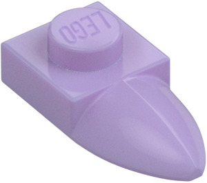 LEGO Lavender Plate 1 x 1 with Tooth (35162 / 49668)