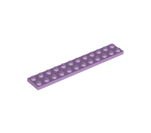 LEGO Lavender Plate 2 x 12 (2445)