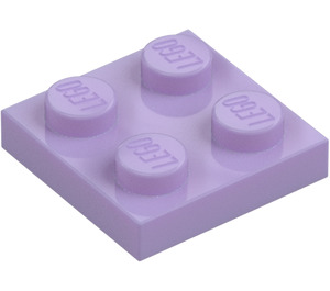 LEGO Lavendel Platte 2 x 2 (3022 / 94148)