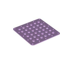 LEGO Lavender Plate 6 x 6 Flex (79998)