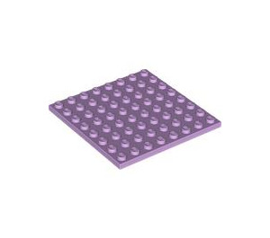 LEGO Lavendel Platte 8 x 8 (41539 / 42534)