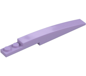 LEGO Lavender Slope 1 x 8 Curved with Plate 1 x 2 (13731 / 85970)