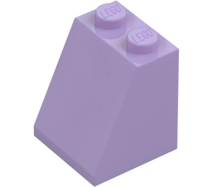 LEGO Lavanda Con pendiente 2 x 2 x 2 (65°) con tubo inferior (3678)