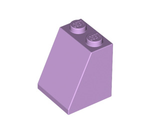 LEGO Lavendel Helling 2 x 2 x 2 (65°) met buis aan de onderzijde (3678)