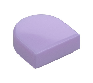 LEGO Lavender Tile 1 x 1 Half Oval (24246 / 35399)