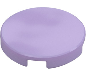 LEGO Lavender Tile 2 x 2 Round with Bottom Stud Holder (14769)