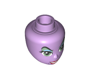 LEGO Lavender Ursula Minidoll Head (33836 / 92198)