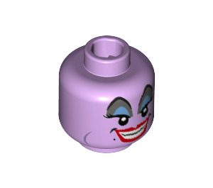 LEGO Lavender Ursula Minifigure Head (Recessed Solid Stud) (3626 / 26101)