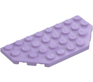 LEGO Lavender Wedge Plate 4 x 8 with Corners (68297)