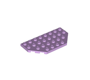 LEGO Lavender Wedge Plate 4 x 8 with Corners (68297)