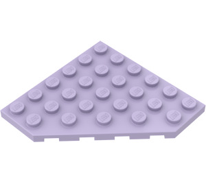 LEGO Lavande Pièce de monnaie assiette 6 x 6 Pièce de monnaie (6106)