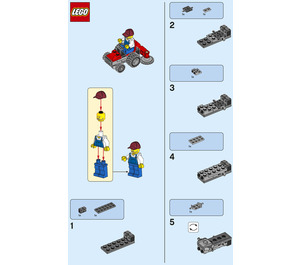 LEGO Lawnmower Set 951903 Instructions