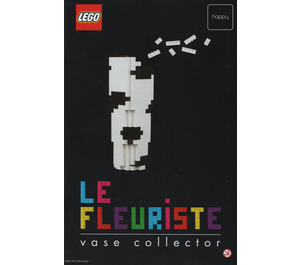 LEGO Le Fleuriste Collector Vase Set Instructions