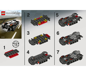 LEGO Le Mans Racer 7802 Інструкції