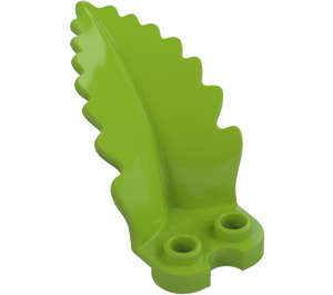 LEGO Leaf 3 x 4 x 2.3 Curved Upright  (5151)