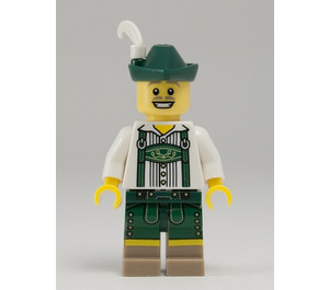 LEGO Lederhosen Guy Figurine