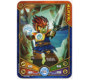 LEGO Legends of Chima Game Card 001 LAVAL (12717)