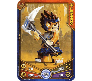 LEGO Legends of Chima Game Card 003 LENNOX (12717)